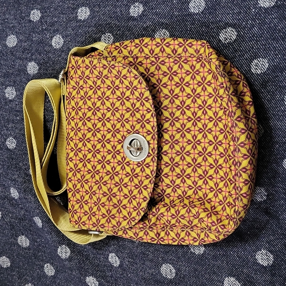 Baggalini Crossbody Bag (Yellow/Pink/Purple)